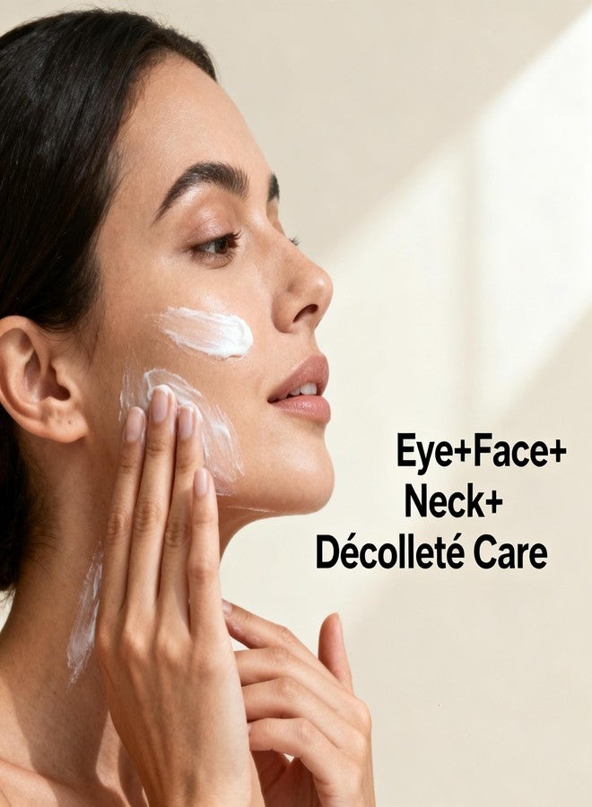 PAPABA Instant Face Lift Cream Neck Firming Tight Moisturizer Women Men- Collagen & Tripeptide AH-8 Updated Formula For Eye Décolleté Firming Cream for Visible Tightening -Sensitive Skin - Day & Night - Image 5